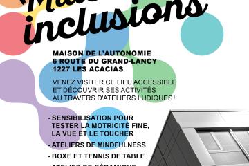 Dans le cadre des Journées d'action pour l'inclusion la Maison de l'Autonomie ouvre ses portes